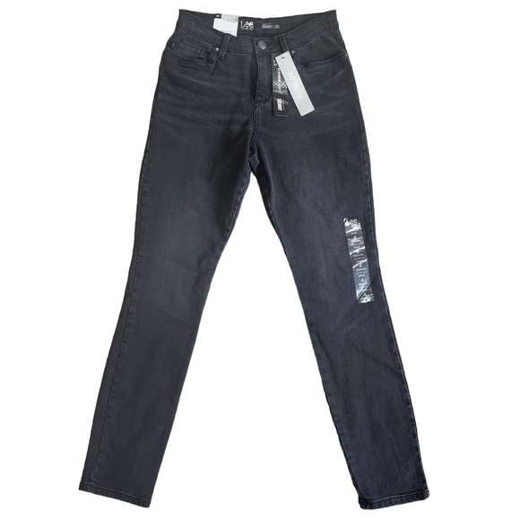 NWT Lee Modern Skinny Fit Platinum Label 360 Degree Stretch Jeans - 4 Medium - Picture 1 of 9